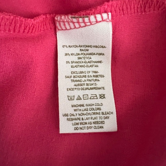 Free People Dress Womens XS Pink Garden Sleeve Embroidered Skater Dress Bohemian - Picture 6 of 7